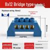 Neutral Copper Busbar 8*12 with 4/6/8/10 Holes for High Current Server Room Grounding Terminal