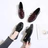 Women's Shoes Patent Women Loafers British Tassel Casual Flat Shoes Bowknot Shoe Comfortable Zapatos