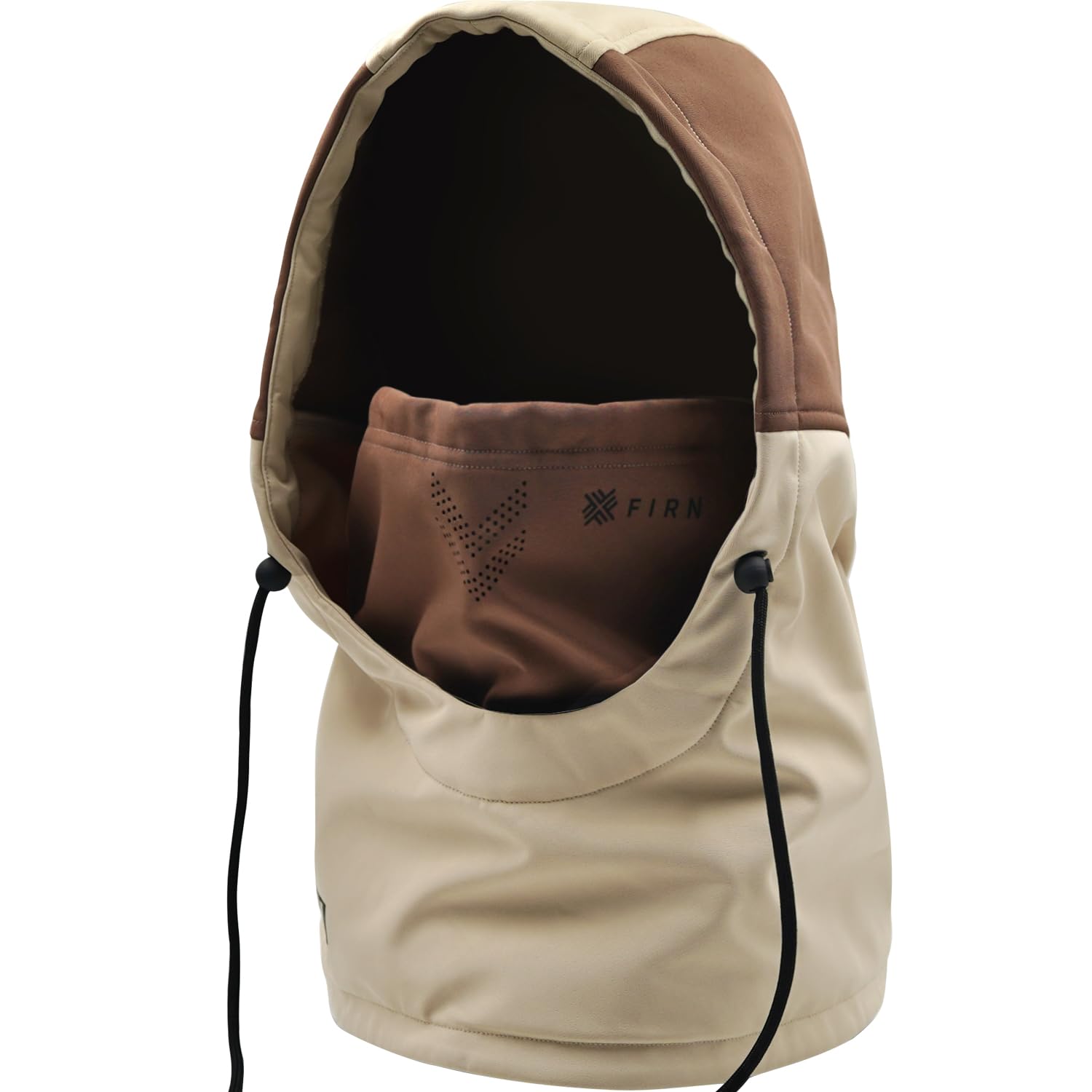 

FIRN Hood Neck Face Mask for Skiing and Breathable Helmet Adjustable SN0370 Warmer, Warmer, Balaclava, Snowboarding, Water-Repellent, Windproof, бежевый