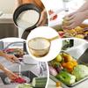 Fruit Cleaner Bowl Kitchen Colanders Colander With Spout And Handle For Vegetable Cleaning Rice Washing Kitchen Daily Meal