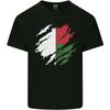 Torn Madagascar Flag Madagascan Day Football Kids T-Shirt Childrens