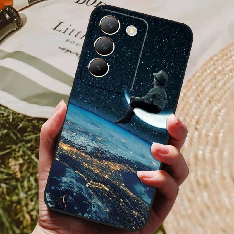 For Vivo V40 SE Case Luxury Cute TPU Soft Silicone Phone Covers for Vivo V40 SE 5G Protector Shells Bumpers Para Vivo V40SE Capa