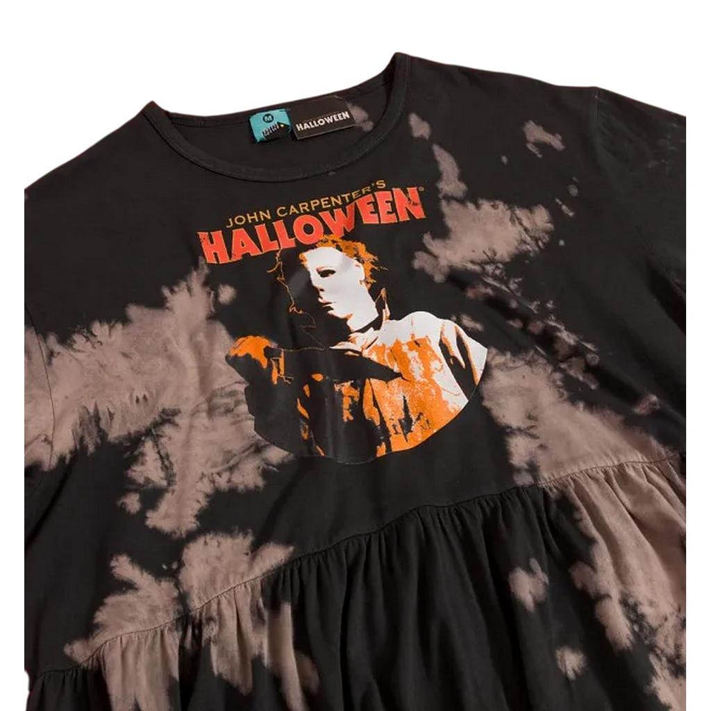 Halloween Womens/Ladies Tie Dye Smock Dress