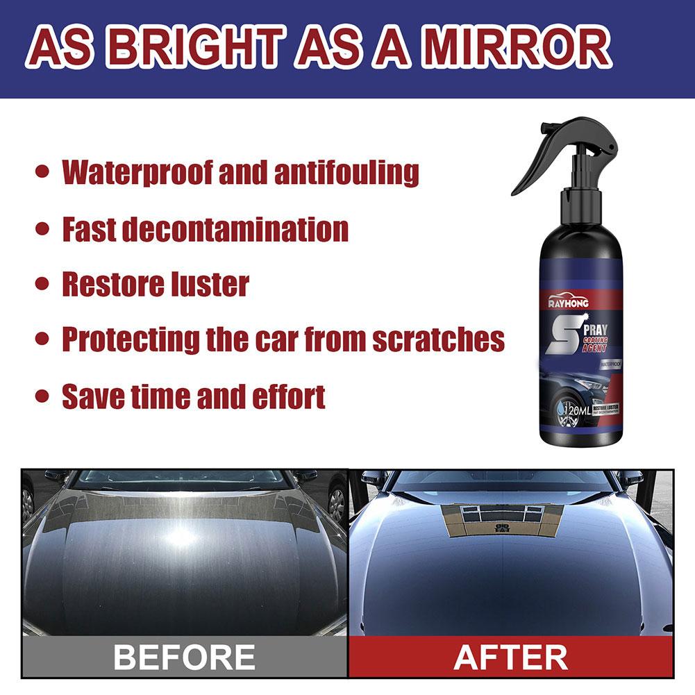 Automobile Quick-acting Coating Agent Nano Crystal Paint Spray Glass Coating Agent Sealing Coating Car Waxing Water Glaze V7K3