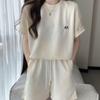Navava Women Training Short Sleeve Shorts Two Piece Set Nt2340