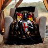 Kreuzritter Ritter Flanell Decke Weich Warm Ganzjahres Überwurf, Design für Camping, Autoreise, Wandern Sofa, Bett, Büro Perfektes Geschenk für Partys