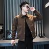 Trendy Men's Lapel Jacket: Spring & Autumn Casual Cool Style 2025