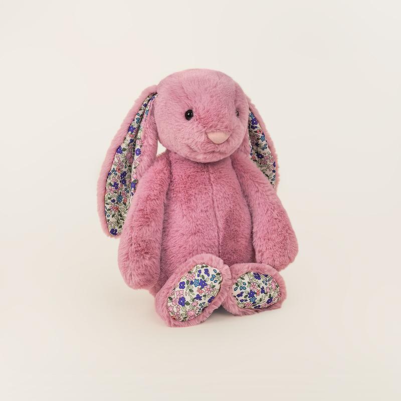Tulip Rabbit Plush Toys Adorably Printing Bunny Stuffed Doll Kawaii Animal Cony Room Decor Peluche Toys Hobbies Collection Gifts