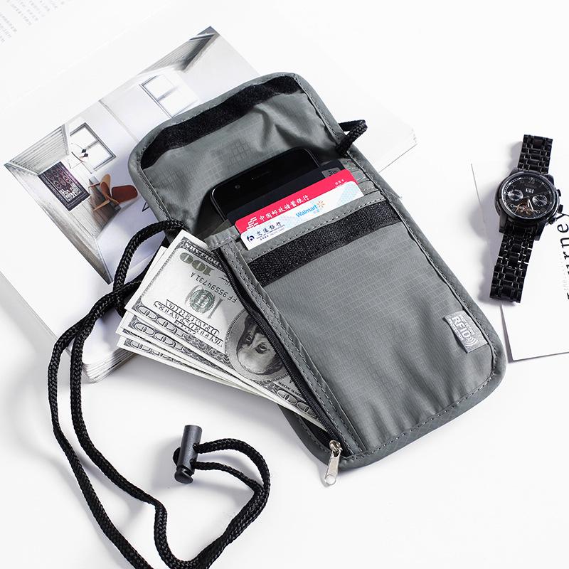 Waterproof Anti-Theft Passport Holder & RFID Shielding Pouch for Phones and Keys