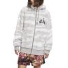 Jordan Wings Fleece Zip Hoodie Jacket Men Outerwear White Grey CD4830-100