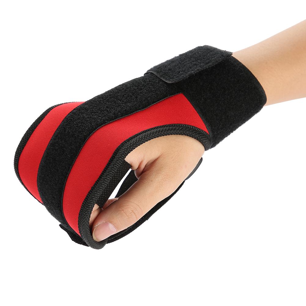 Black Finger Glove Fixed Gloves Finger Training Equipment for Daily Hand Exercise