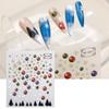 Adhesive Nail Salon Manicuring Nail Decals Christmas Nail Sticker Nail Art Sticker Nail Decoration