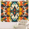 Woman Sexy Artistic Black and White Line Picnic Mat Hippie Trippy Tapestry Wall Art Meditation Decor for Bedroom Living Room