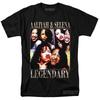 Selena Quintanilla Aaliyah Together Forever Vtg Graphic Design T-shirt