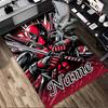 Personalized Name Deadpool Armor Living Room Non-Slip Area Rug Soft Carpet for Bedroom Kids Playroom Sofa Office Home Decor Doormat