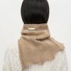 INSILENCE WOMEN Distressed Knit Neck Warmer BEIGE