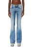 Diesel Women's D-EBBEY A1100409H66 Denim Bootcut, 33 Inches, Indigo Blue, 01