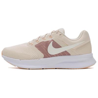 Run Swift 3 Cushioning Abrasion Resistant Breathable Low Top Running Shoes Women's Beige Pink Sneakers DR2698-107