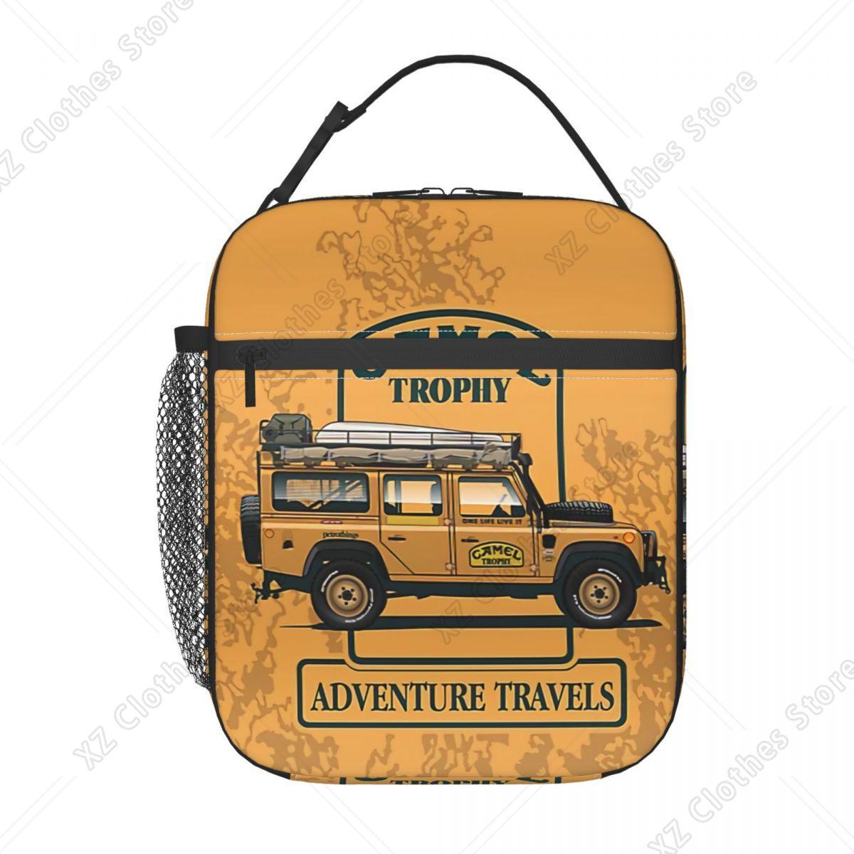 Camel Trophy Insulated Lunch Bags for Outdoor Picnic Waterproof Thermal Cooler Lunch Box Women Kids One Size