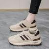 Spring and Summer New Mesh Breathable Women's Shoes Casual Shoes Versatile Flat Baseplate Shoes Sports Running White Shoes Women
