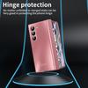 For Samsung Galaxy Z Fold6 5G Phone Case Hard PC Shockproof Cover with Front Screen Film