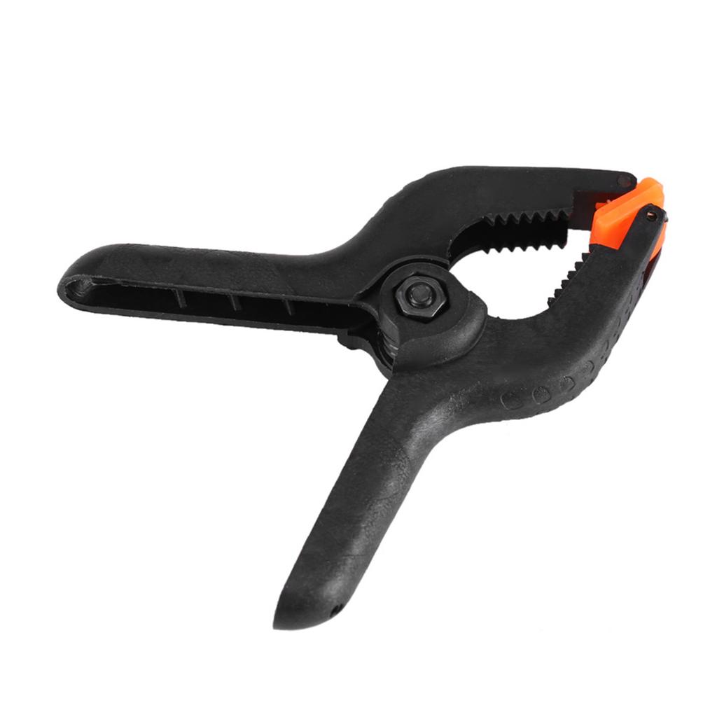 10pcs 3inch A Type Black Multifunctional Plastic Spring Clamp Clip DIY Woodworking Tool