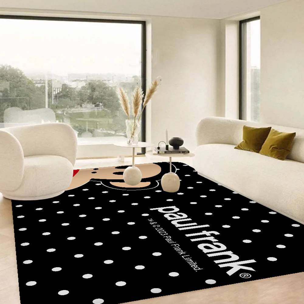 Fashion P-Paul Frank Door Mat Nordic Style Bedroom Living Room Doormat Home Balcony Anti-Slip Alfombra