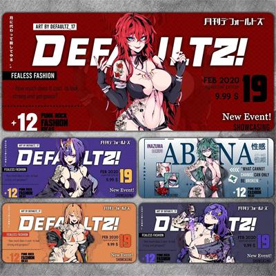 Anime dievčenská klávesnica a podložka pod myš, vhodná pre e-športy, kanceláriu a stolové použitie.