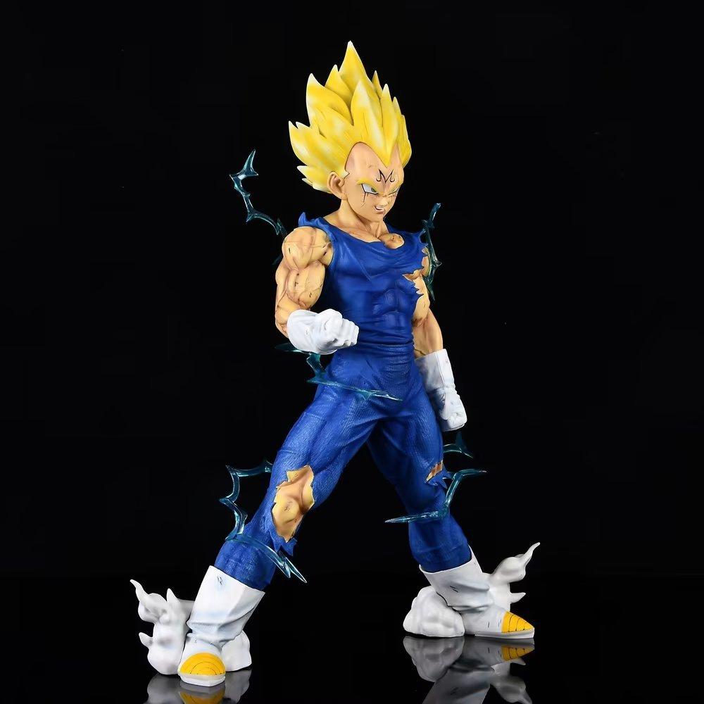 Anime Dragon Ball Z Gk Figure Majin Vegeta Standing Figurine Pvc Action Statue Collection Model Toys Children Birthday Gifts