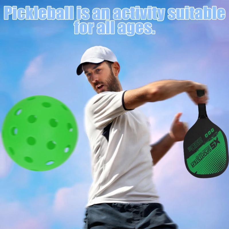 Racquet Set Racquet Set 2 Racquets and 4 Pickleballs Pickle-Ball Racquet and Ball Fitness Activities Extras High Quality Practical Daily Use