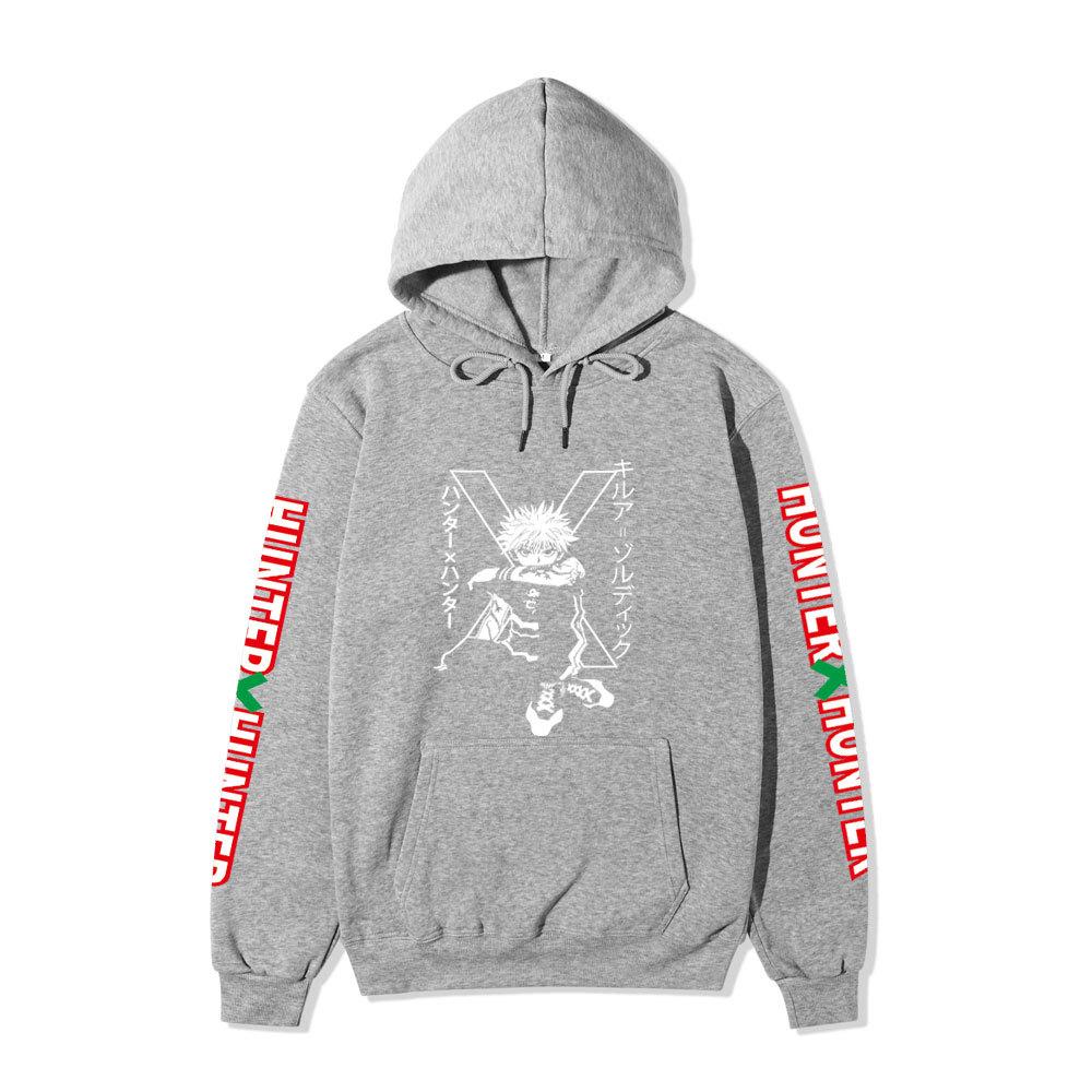 Hunter Killua Zoldyck Graphic Printing Sweatshirts for Fans Casual Long Sleeve Men/Women Clothing Sudaderas Hip Hop Hoody