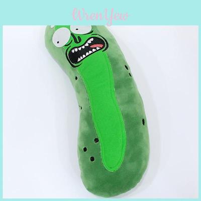 Rick And Morty Cucumber Plush Toy With Pp Cotton For Kids Gift And Collectible