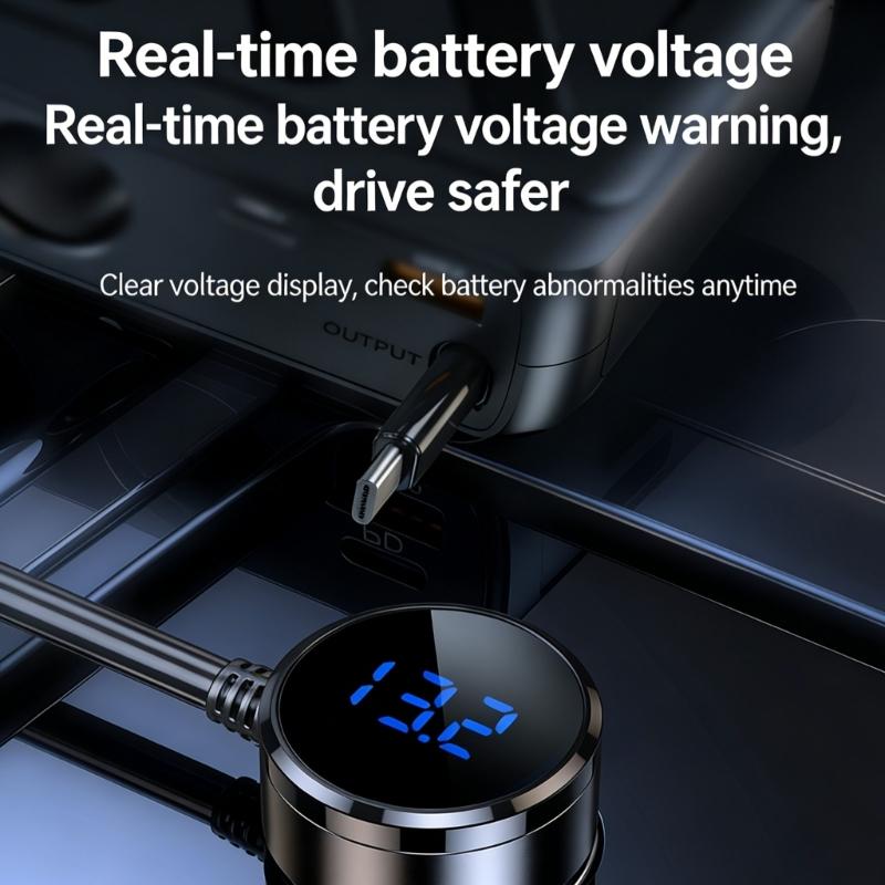 High Speed 36W USB Auto Power Converter Car Phone Device Adapter Works In Most Vehicles & Numerous Electronic Devices