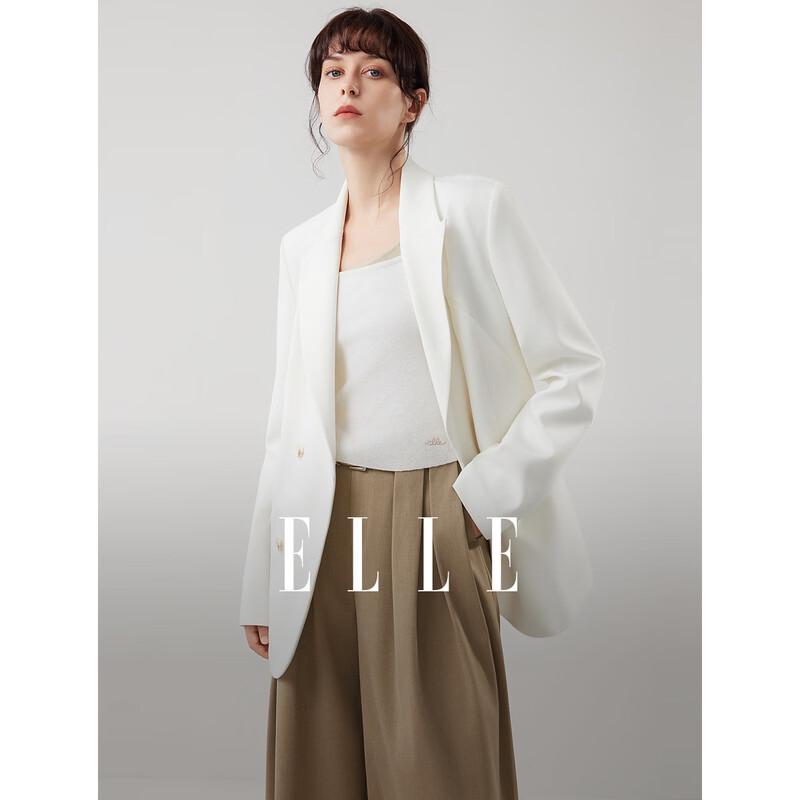 

ELLE Women s Oversized Suit Jacket S
