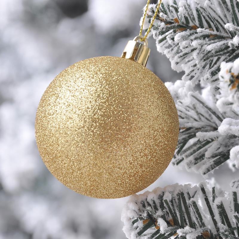 Pink Christmas Ball Ornament, 3cm-60cm | Plastic Tree Decoration | Pendant for Shop Decor