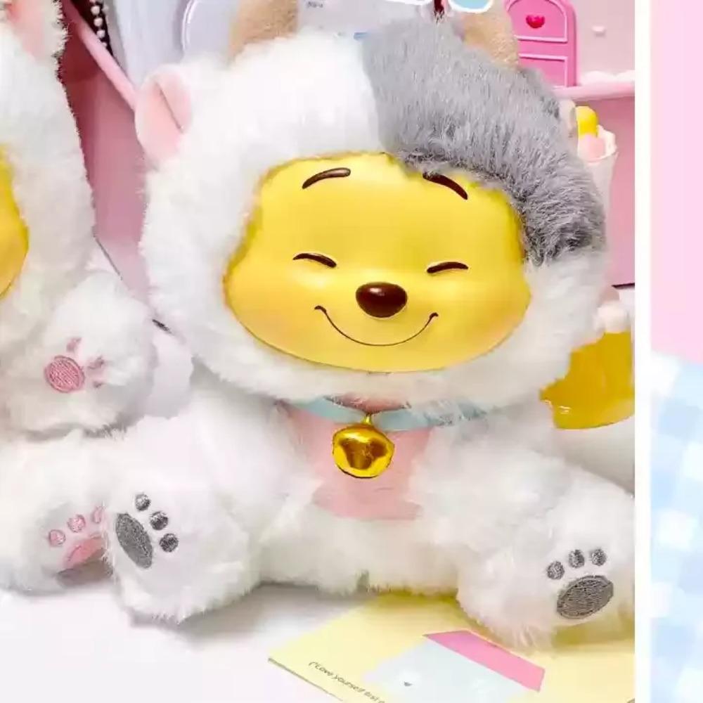În stoc Original Miniso Winnie The Pooh Petrecere Năzdrăvană Cutie Surpriză Pandantiv de Pluș Păpușă Decor Breloc Cadou Jucărie Fată de Ziua de Naștere