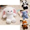 Doll Panda Penguin Pink Pig Elephant Raccoon Animal Gift Pp Cotton Filling