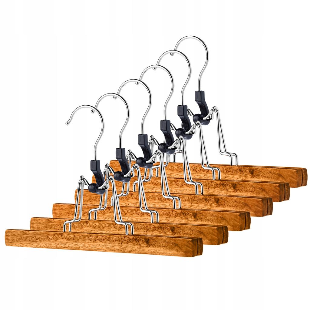 KADAX Hosenbügel Kleiderbügel Holz Doppel
