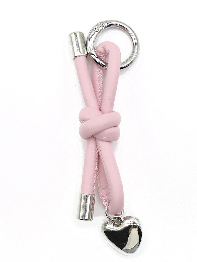 INS-Stil Gewebtes Lederseil Schlüsselanhänger & Schleifen-Taschenanhänger Lanyard