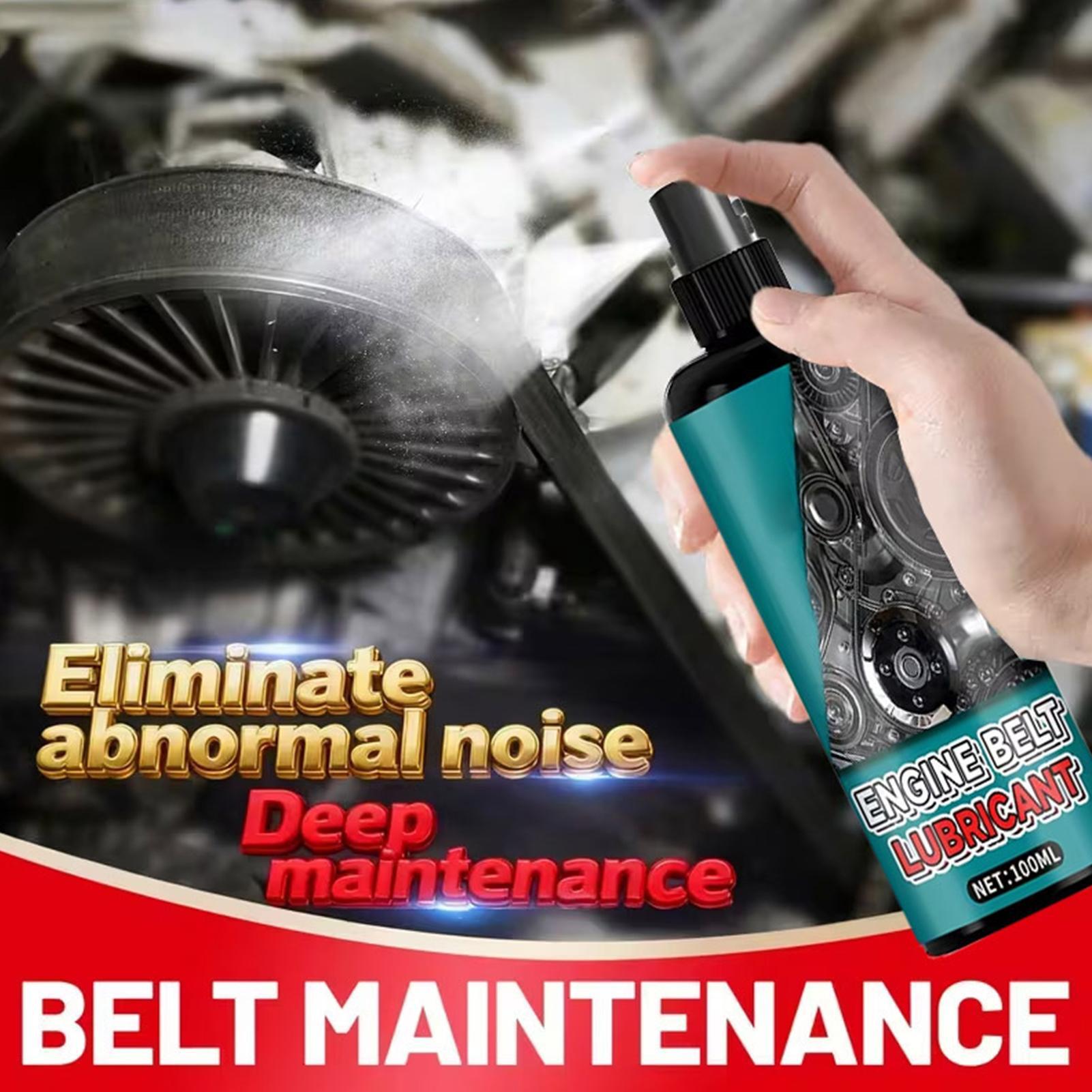 Car Engine Belt Lubricant Noise Reduction Quick-Dry Lubricant Car Squeak Belt Dressing Spray Extending Car Engine Belt Life CN