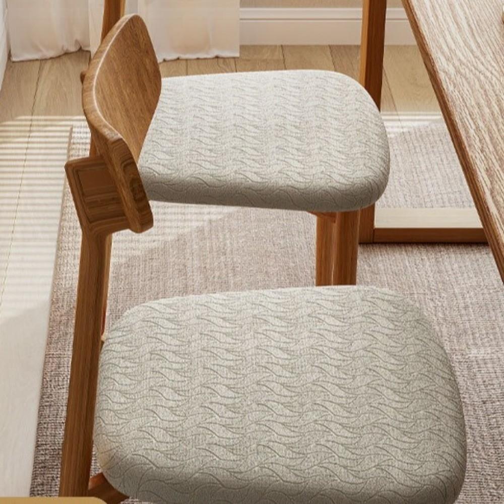Chair Cover Removable Elastic Seat Protector Jacquard Stretch Anti-dirty Chair Seat Covers Dining Room Restaurant Decor