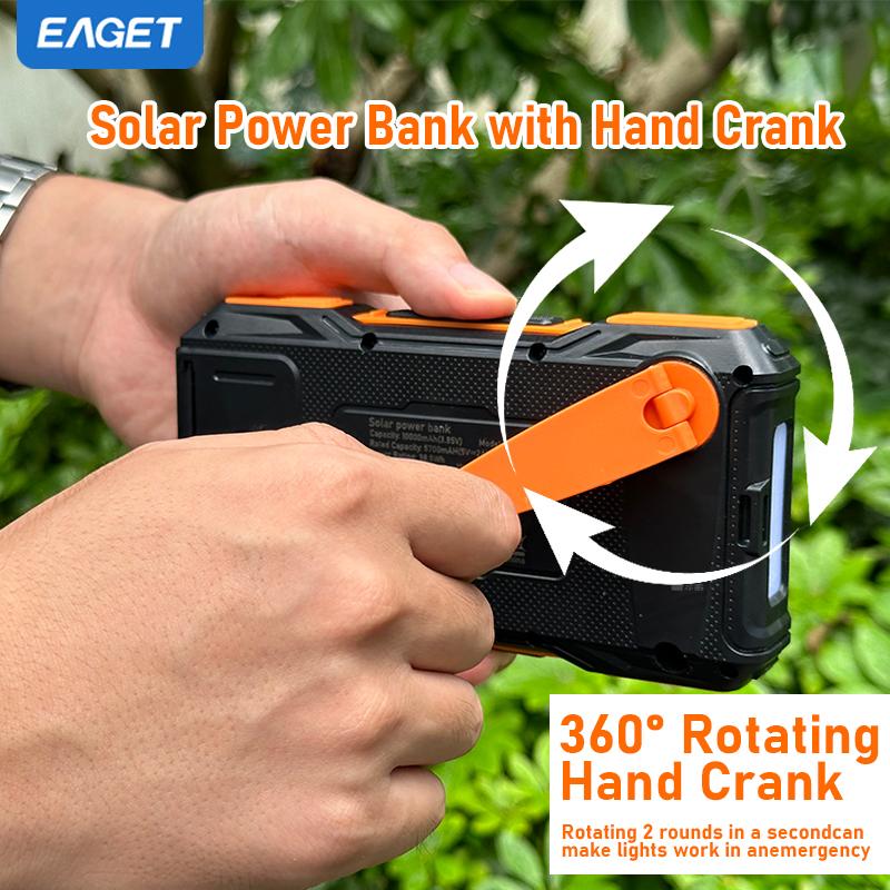 10000mAh Kiire Päikeseenergia Akupank Kaasaskantav Päikeseenergia Mobiiltelefoni Laadija Kahekordne 5V USB Väljund LED Taskulambiga Mobiiltelefonidele, Mobiilseadmetele