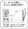 Iwasaki Kogyo Lustroware Storage Keypot Set of Dishwasher Made in Japan Containers, Canisters, Series, 550ml, 2, White/Green, One-Push Open/Close,