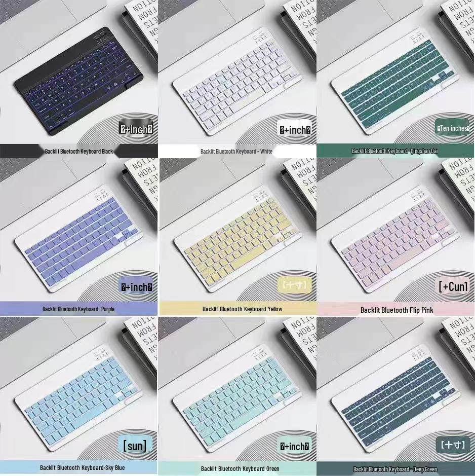 Universal Bluetooth Keyboard and Mouse Set for Tablets: Compatible with Huawei, Apple, Xiaomi, Lenovo, Samsung