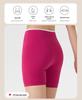 Two-Piece Strappy Sports Bra & Three-Quarter Shorts Yoga Set with Color Block Stripe