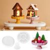 Pack of 1 Food Safe Silicone Mold with Beautiful Fluted Design Ideal for Creating Fruit Plates Chocolate and Jelly