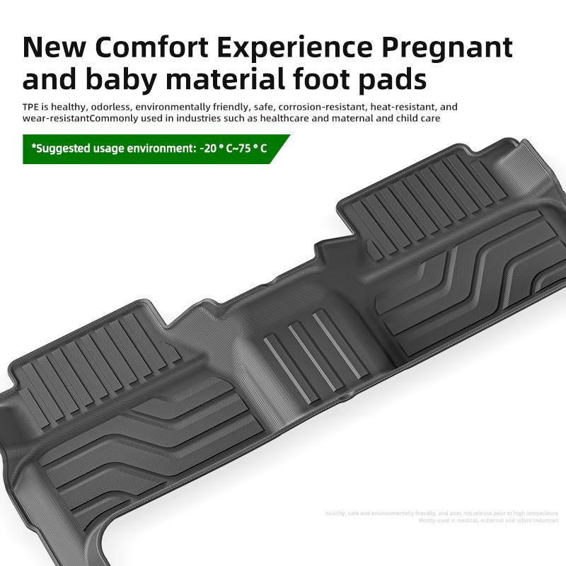 Nissan Frontier 2022-2024 TPE Rear Floor & Trunk Mats