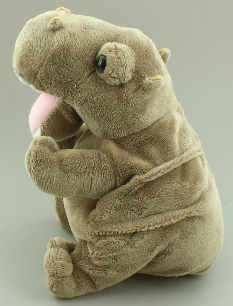 Take Off Plush Hand Puppet Hippopotamus