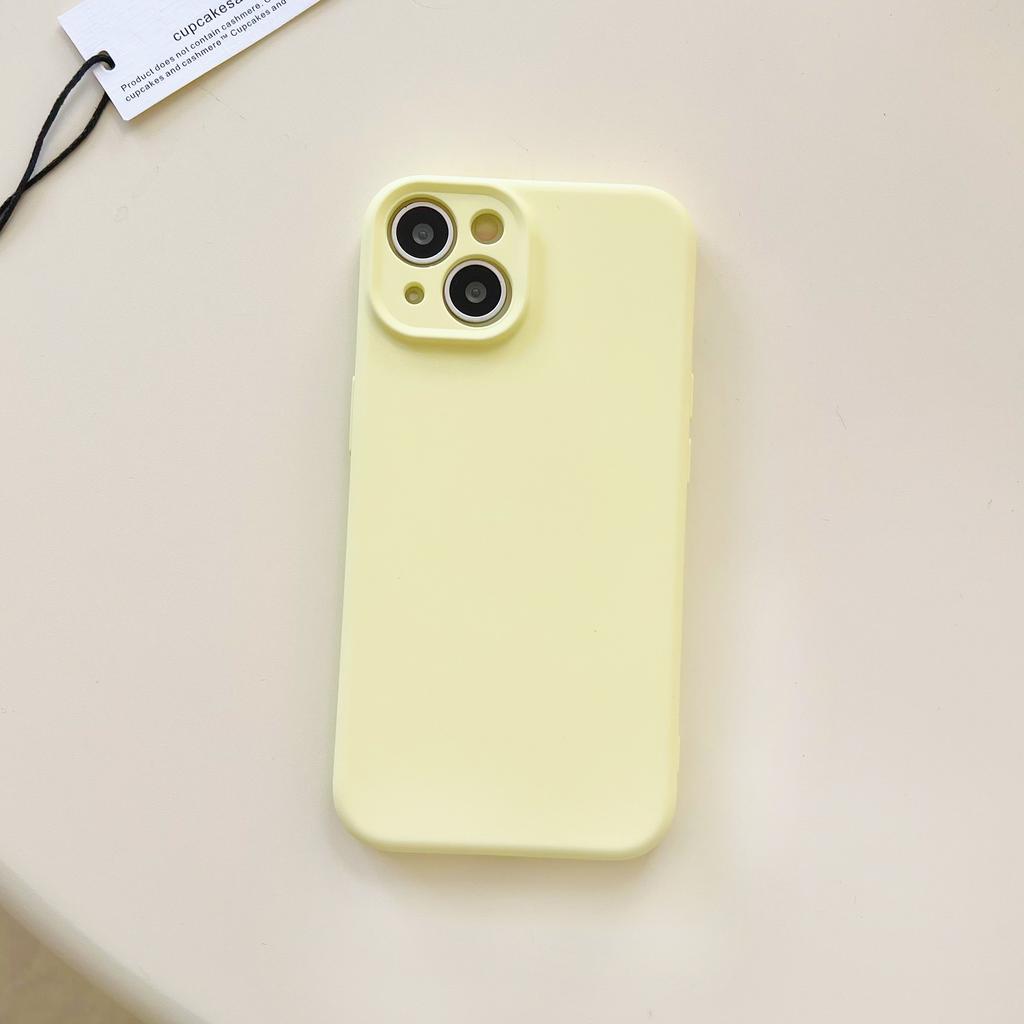 Etui na telefon For IPhone 17 Promax dla Apple 16 Płynny Silikon 14 Proste Jednolity Kolor 13 Odporne na Upadki Pokrowiec Ochronny