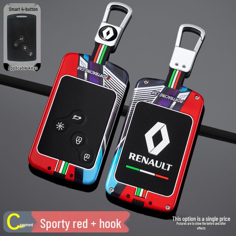 Fits Renault Koleos, Captur, Megane, Talisman, and Latitude Key Covers and Buckles.